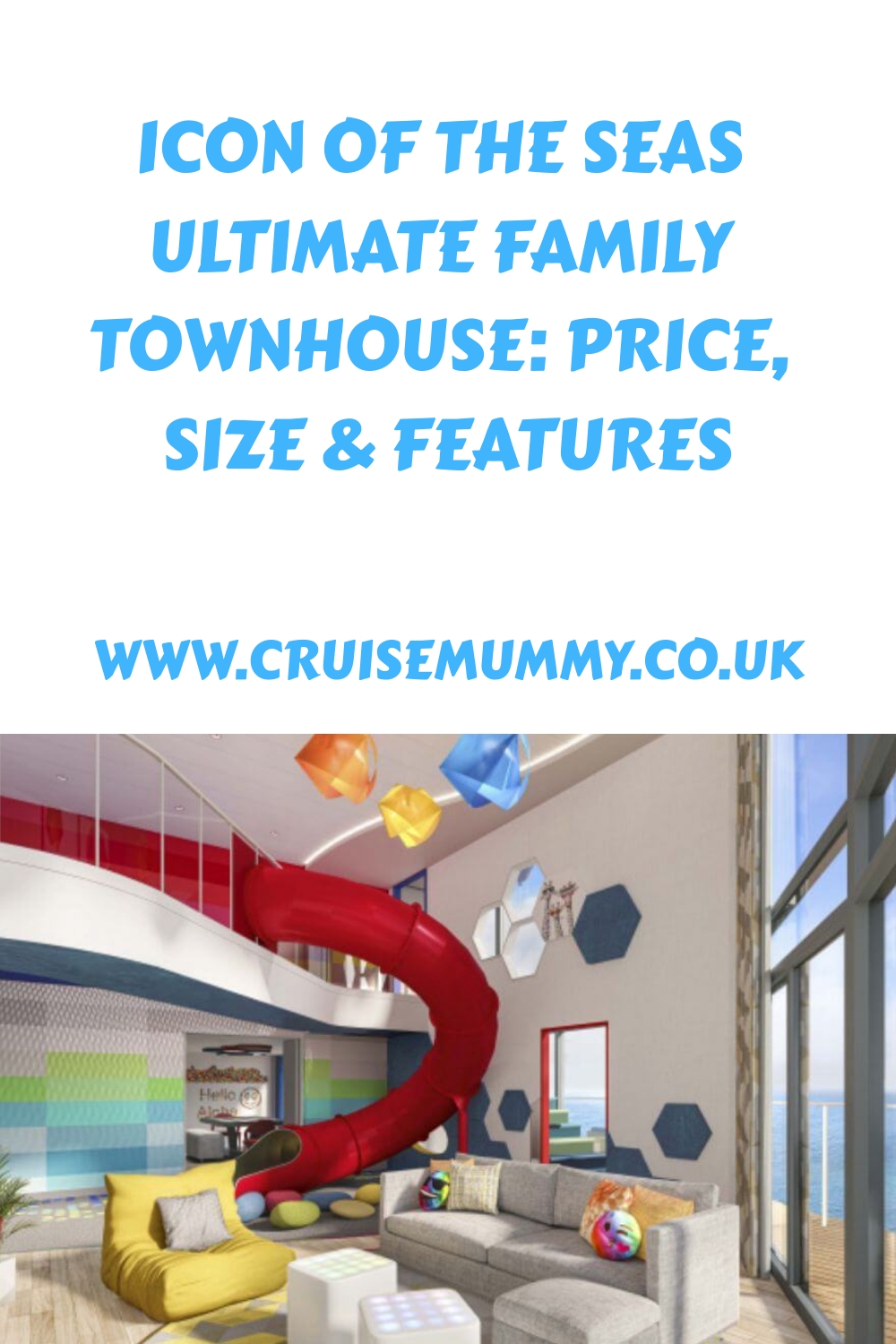 Icon of the Seas Ultimate Family Townhouse: precio, tamaño y comodidades