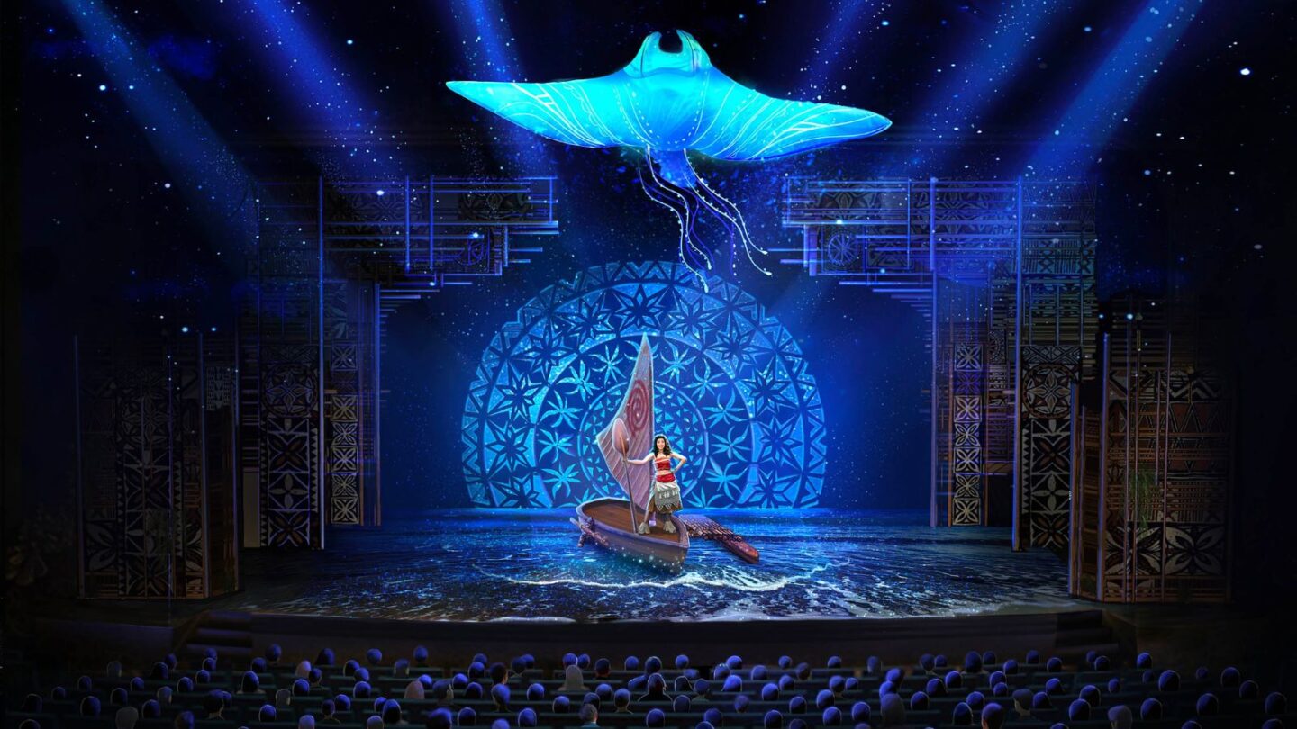 La historia de Moana se estrena exclusivamente a bordo de Disney Treasure