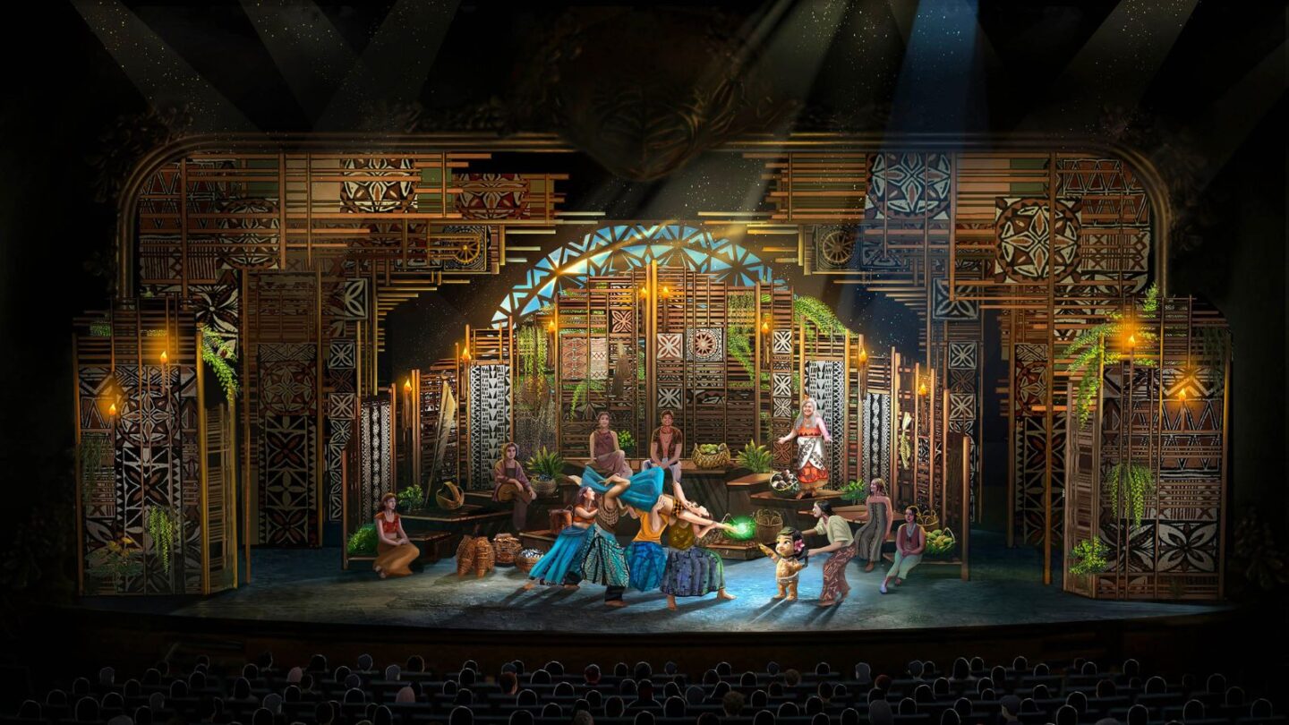La historia de Moana se estrena exclusivamente a bordo de Disney Treasure