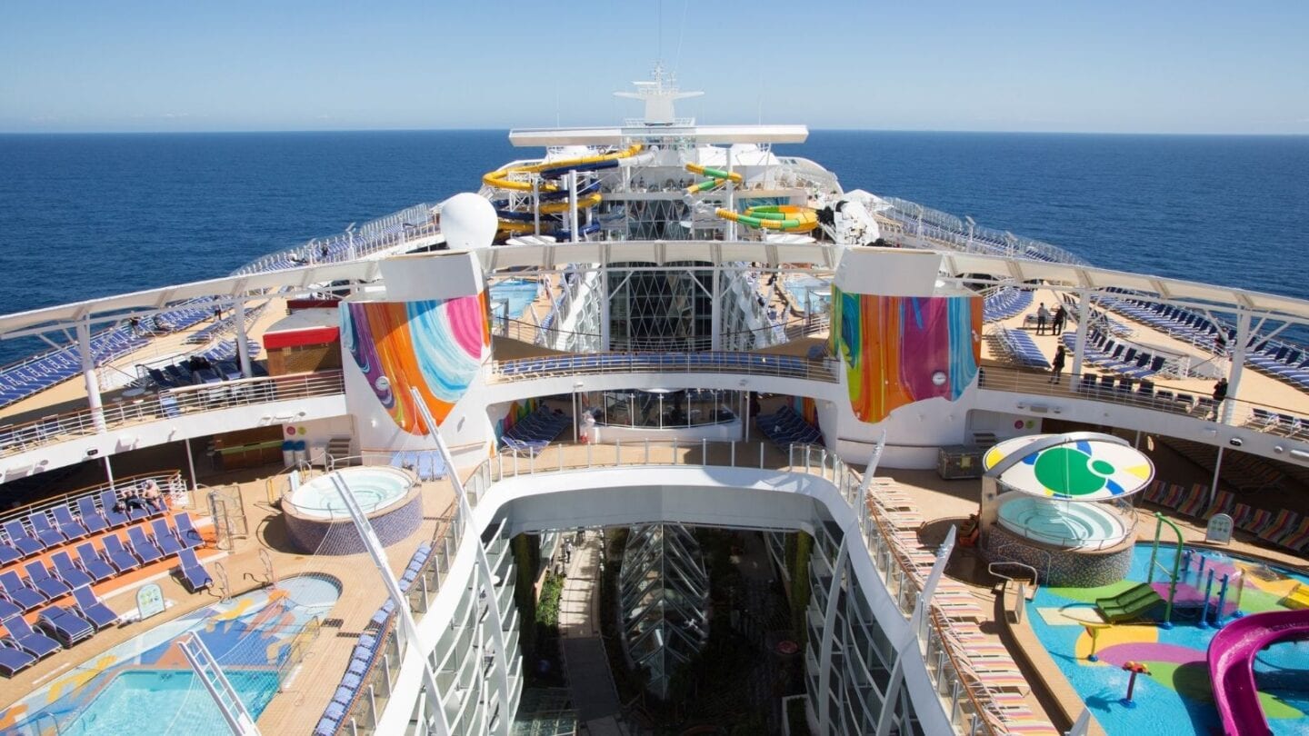 Los cinco cruceros más grandes del mundo Los cinco cruceros más grandes del mundo