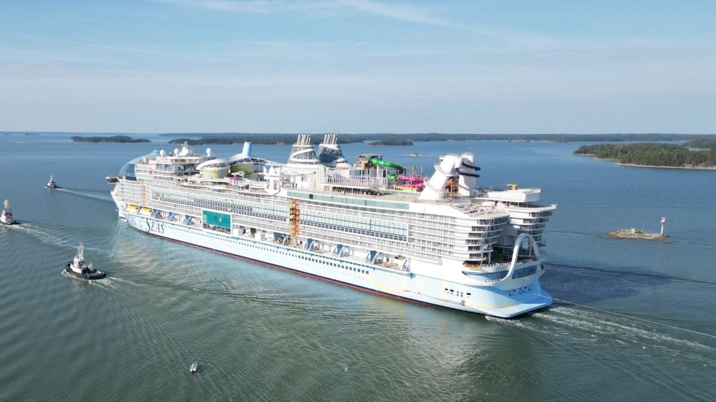 Los cinco cruceros más grandes del mundo Los cinco cruceros más grandes del mundo