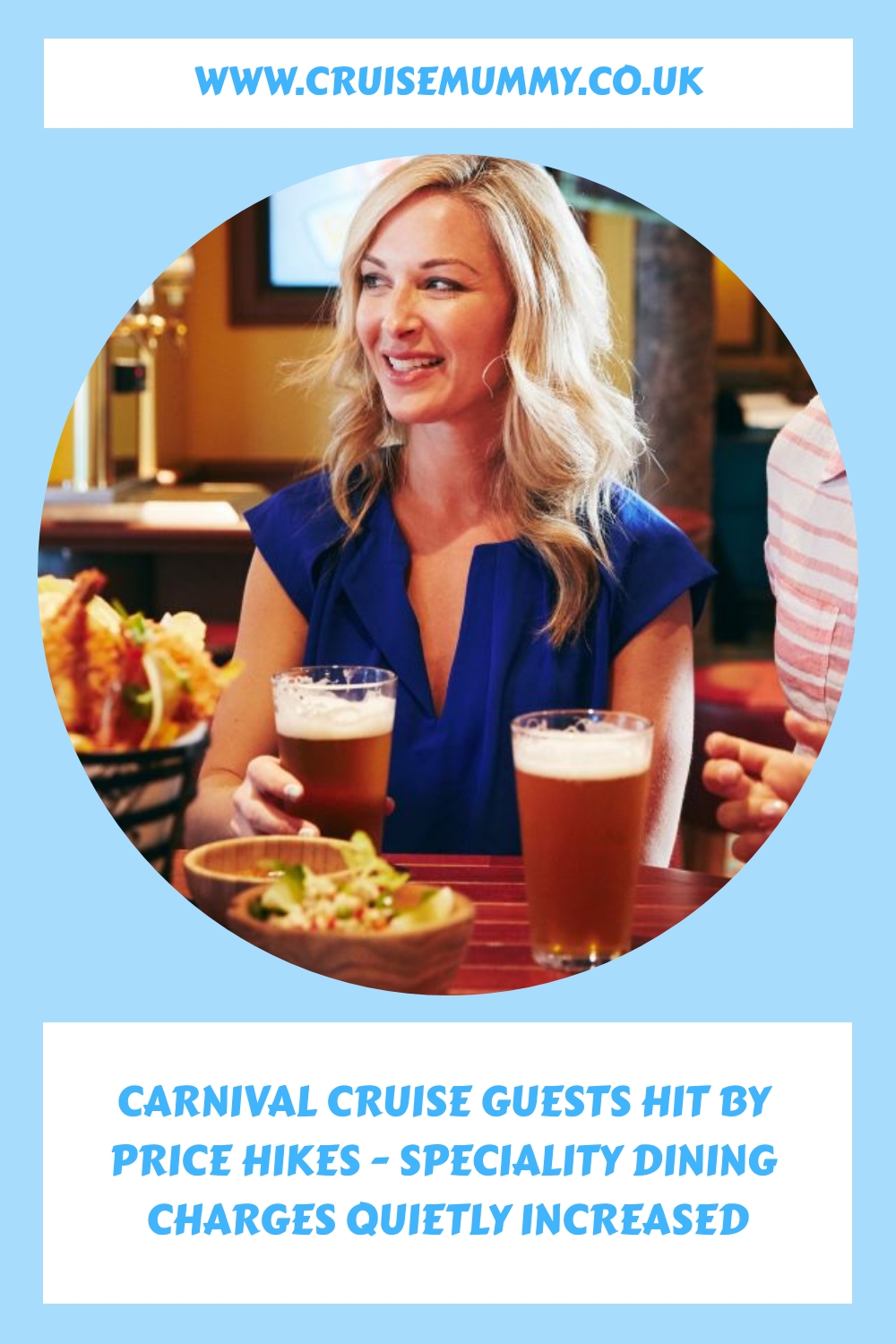 Los pasajeros de cruceros de Carnival se ven afectados por los aumentos de precios: las tarifas de los restaurantes de especialidades aumentan silenciosamente