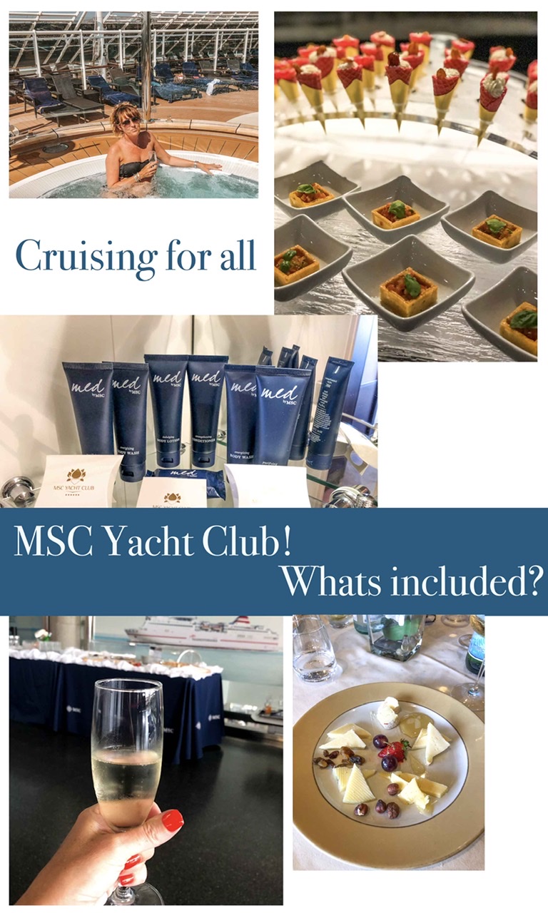 MSC Yacht Club ¿Qué incluye? MSC Yacht Club ¿Qué incluye?