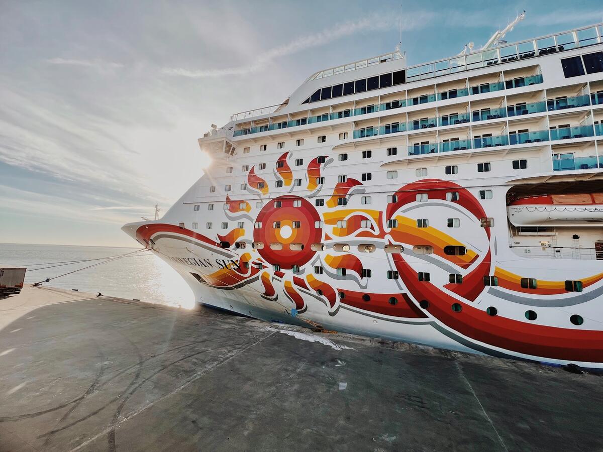 Estaba en la clase de barco más antigua de Norwegian Cruise Line y así es como me fue