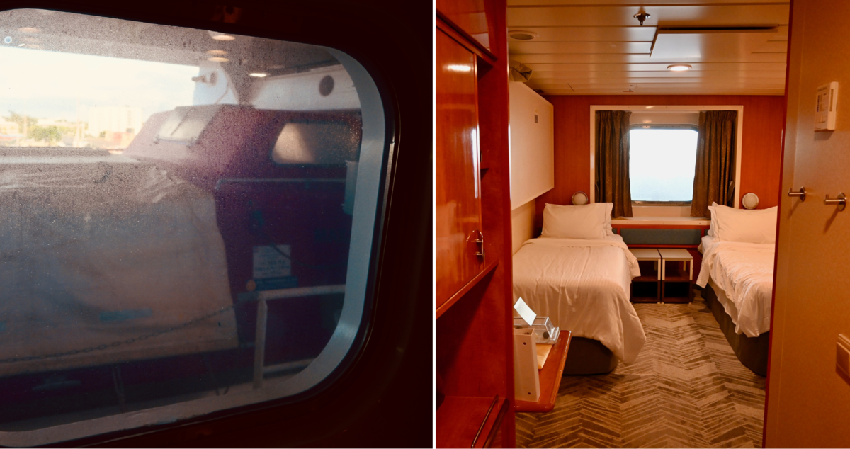 Pagué 4.300 dólares por una cabina con vista obstruida en Norwegian Cruise Line: eche un vistazo al interior