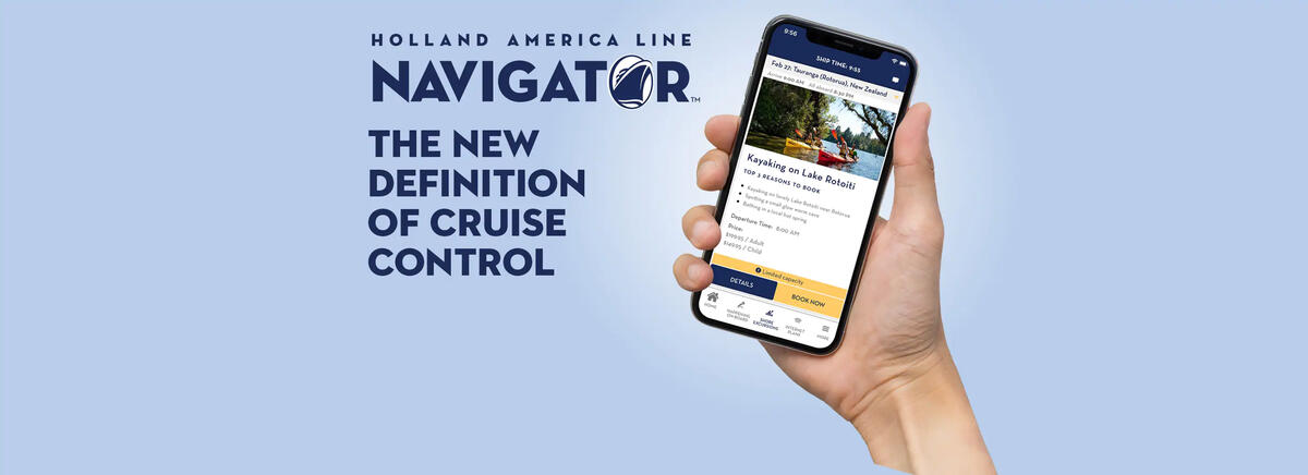 Holland America lanza nueva aplicación para teléfono