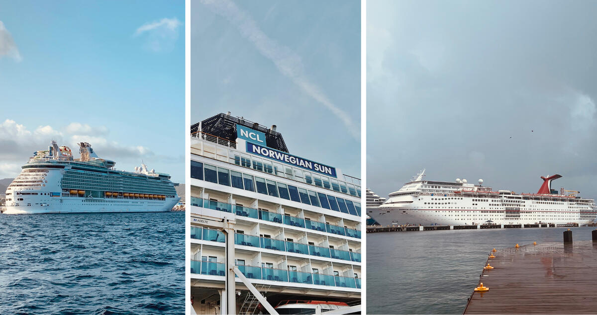 Comparando los barcos más antiguos de Norwegian, Royal Caribbean y Carnival