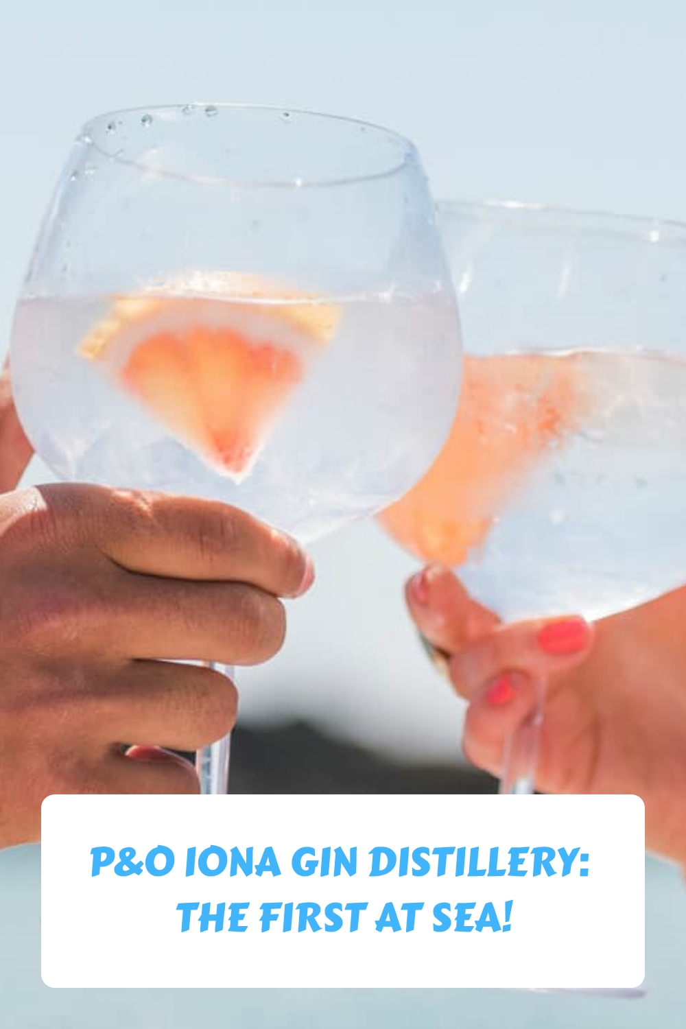 P&O Iona Gin Distillery: ¡La primera en el mar!