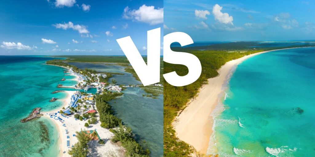 Princess Cays vs. Half Moon Cay: 8 diferencias clave Princess Cays vs. Half Moon Cay: 8 diferencias clave