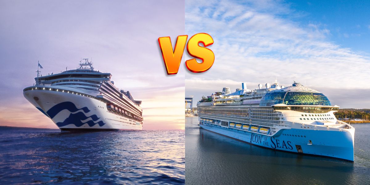 Princess Cruises vs. Royal Caribbean: ¿Cuál es mejor?