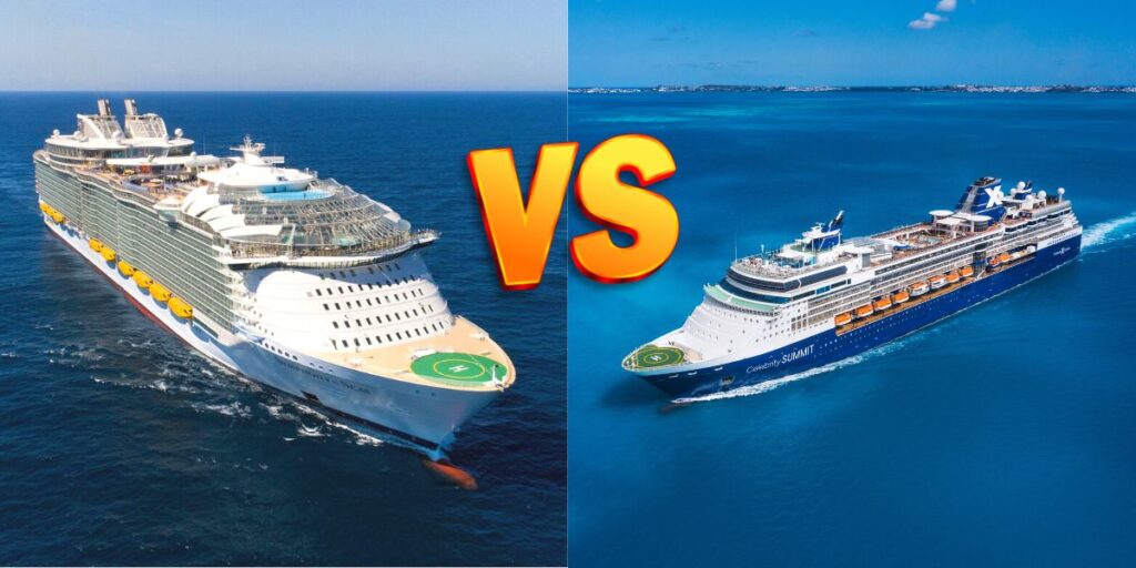 Royal Caribbean vs. Celebrity Cruises: ¿Cuál es mejor? Royal Caribbean vs. Celebrity Cruises: ¿Cuál es mejor?