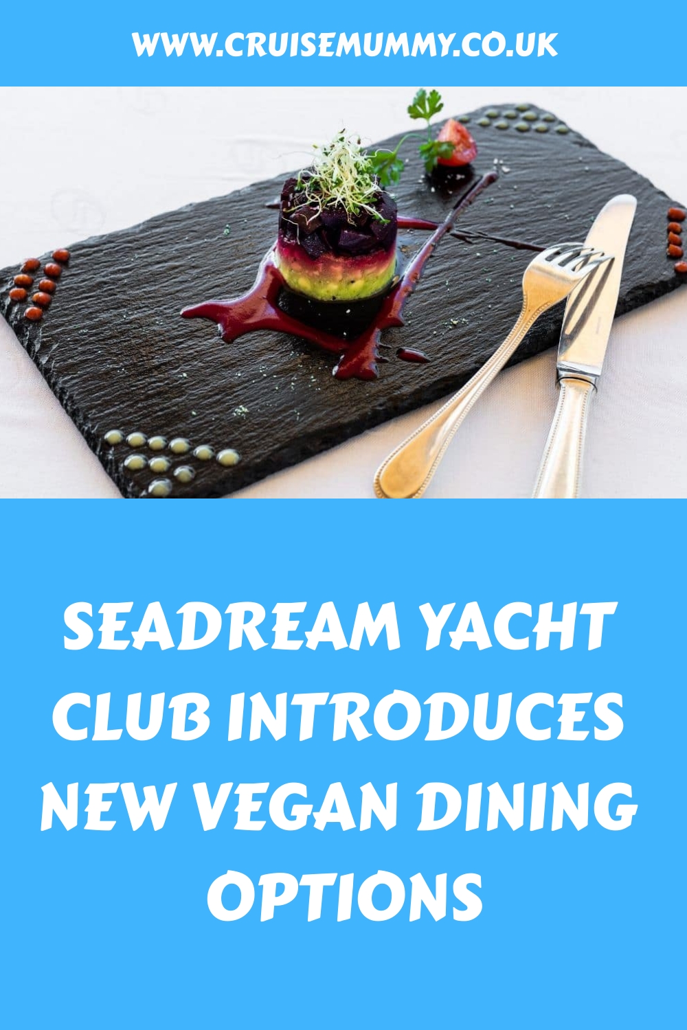 SeaDream Yacht Club presenta nuevas opciones gastronómicas veganas