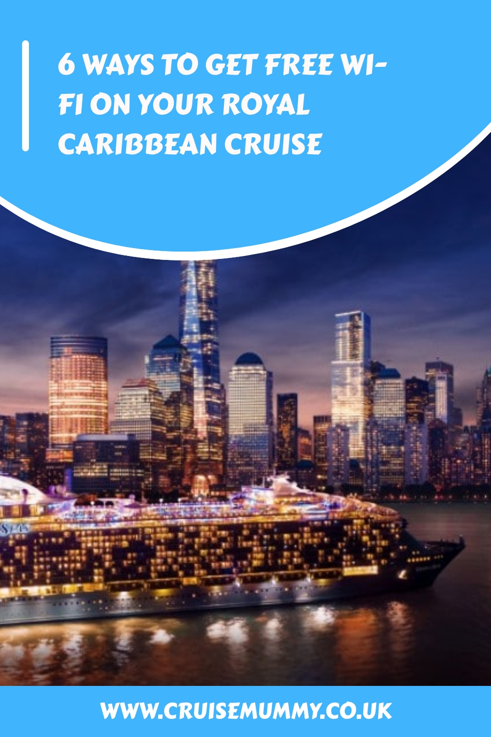 Seis formas de obtener WiFi gratis en tu crucero de Royal Caribbean