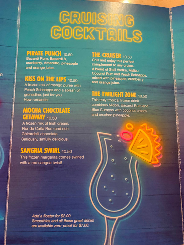 Tickets de bebidas para las celebraciones de carnaval.