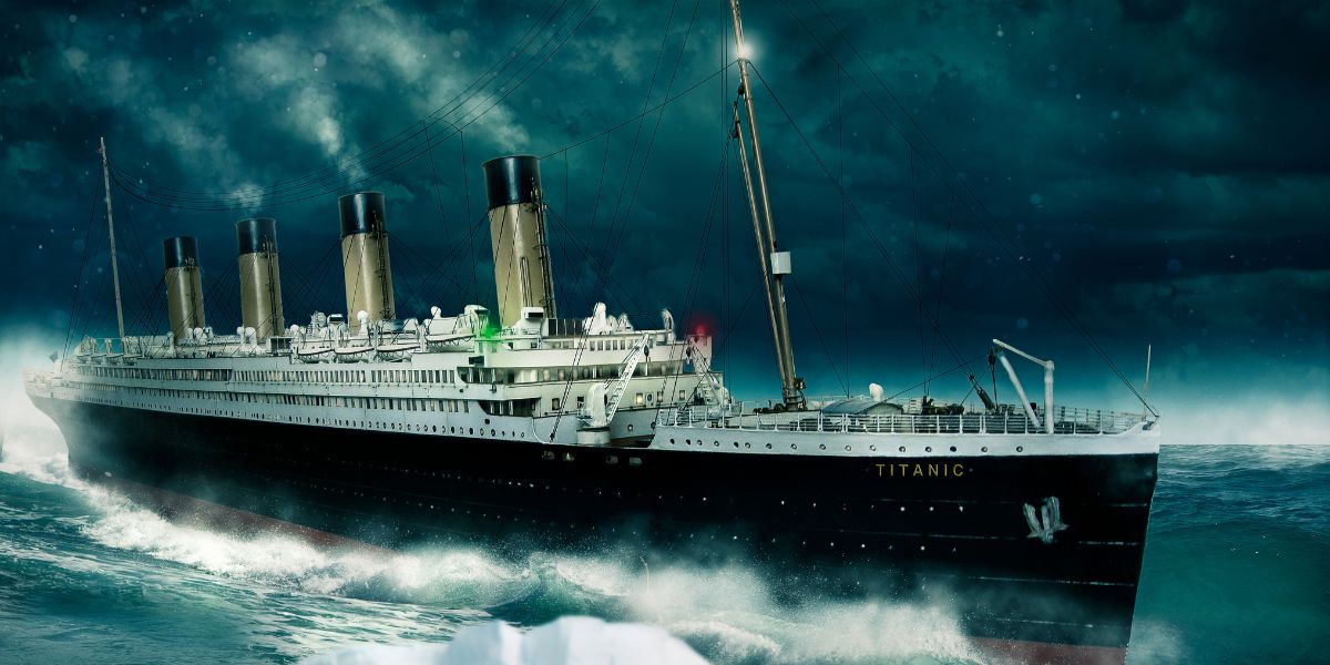 Mapa de ruta y horario del Titanic