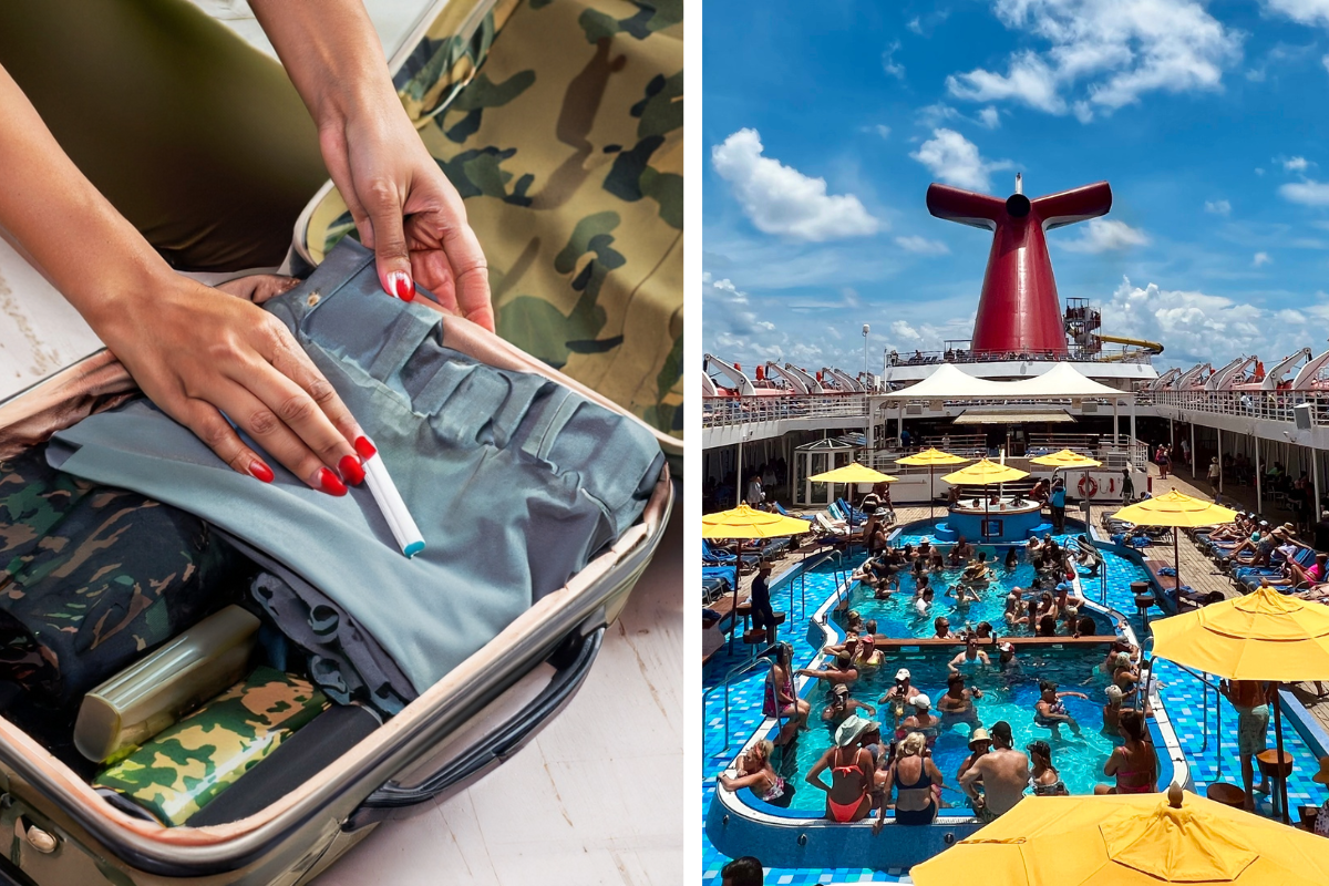 Camuflaje y marihuana: por qué no deberías llevar ropa de camuflaje o marihuana a un crucero