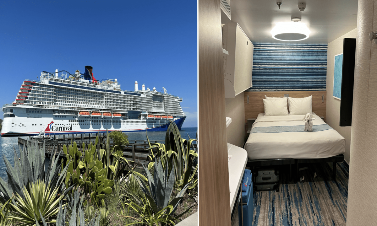Me alojé en una cabina sin ventanas a bordo del Carnival Celebration que costó $1,900 - así era mi cabina interior