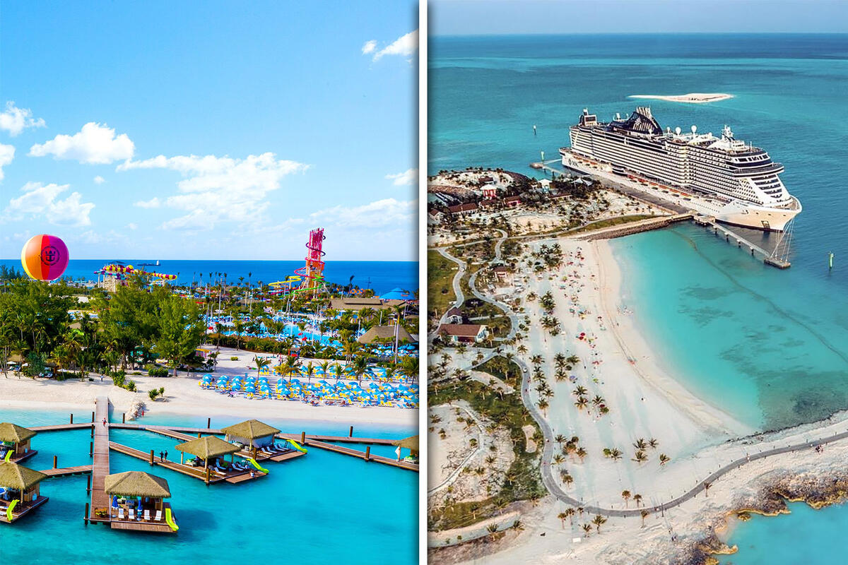 CocoCay de Royal Caribbean o Ocean Cay de MSC: ¿cuál es mejor?