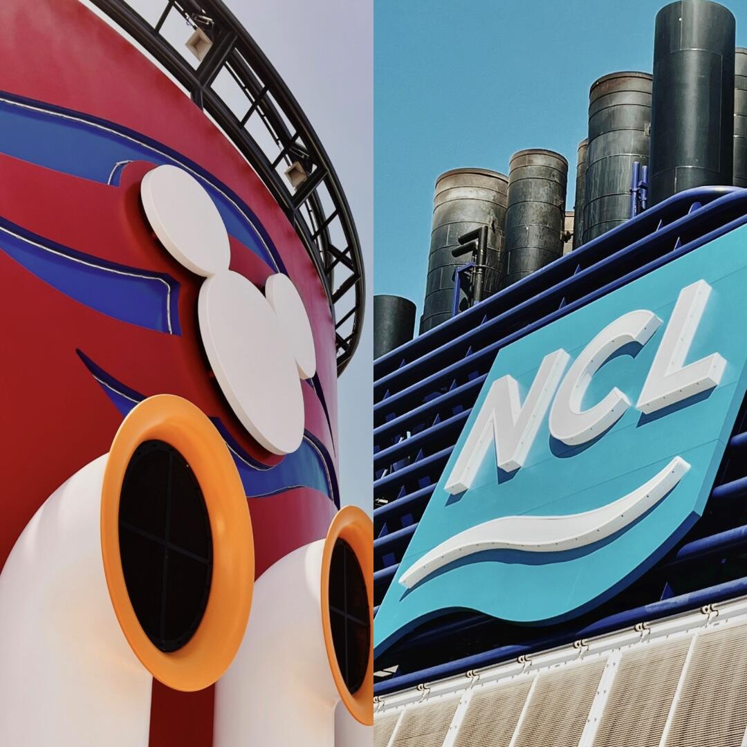 Línea de cruceros de Disney versus línea de cruceros noruega