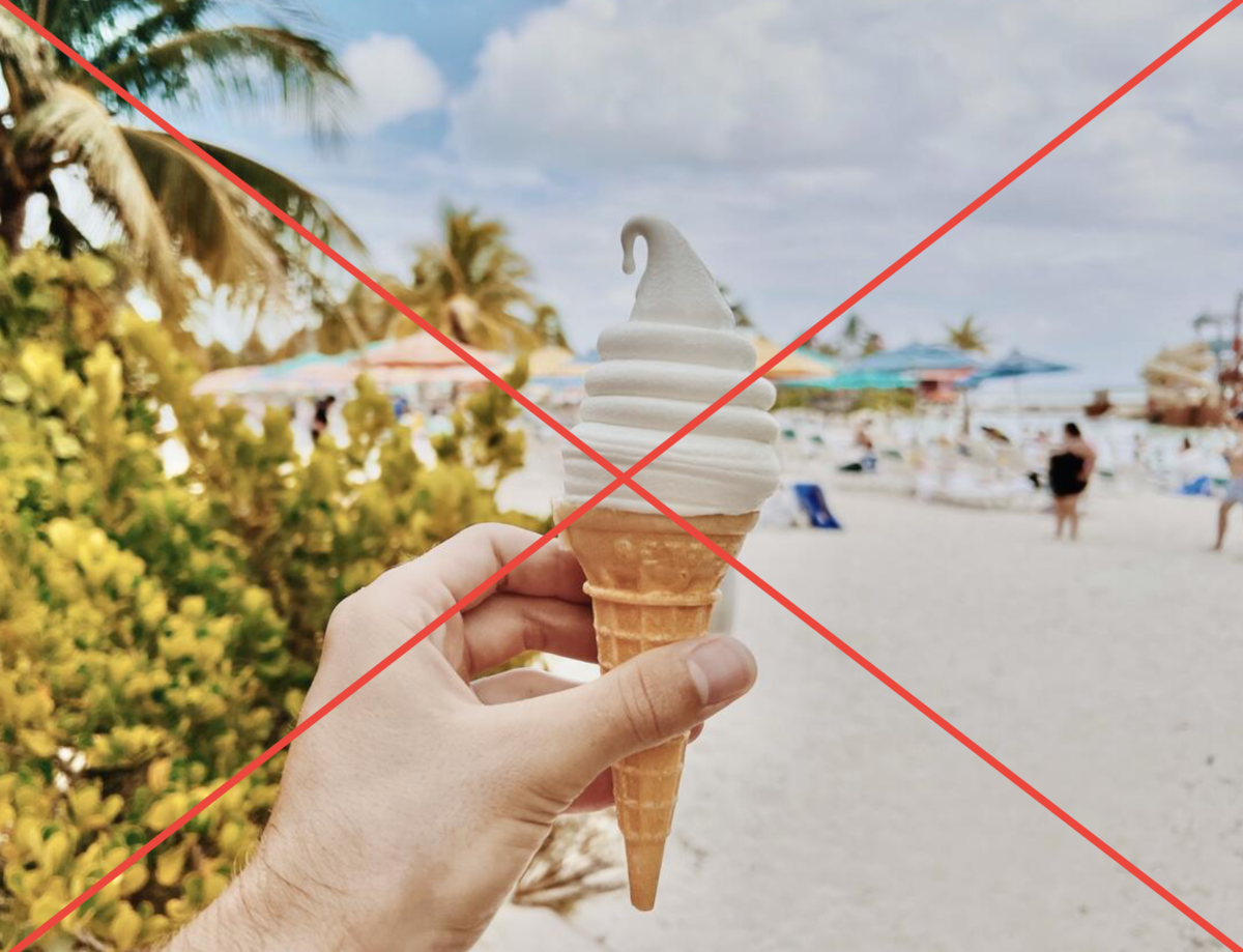 5 alimentos que no deberías comer en un crucero