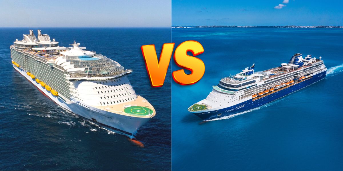 Royal Caribbean vs. Celebrity Cruises: ¿Cuál es mejor?