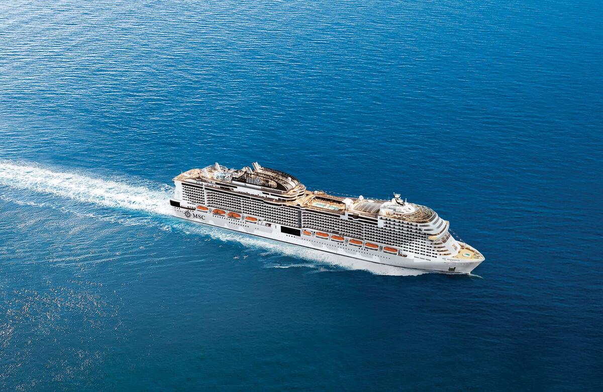 El enorme crucero de MSC zarpará desde Nueva York con cruceros de otoño