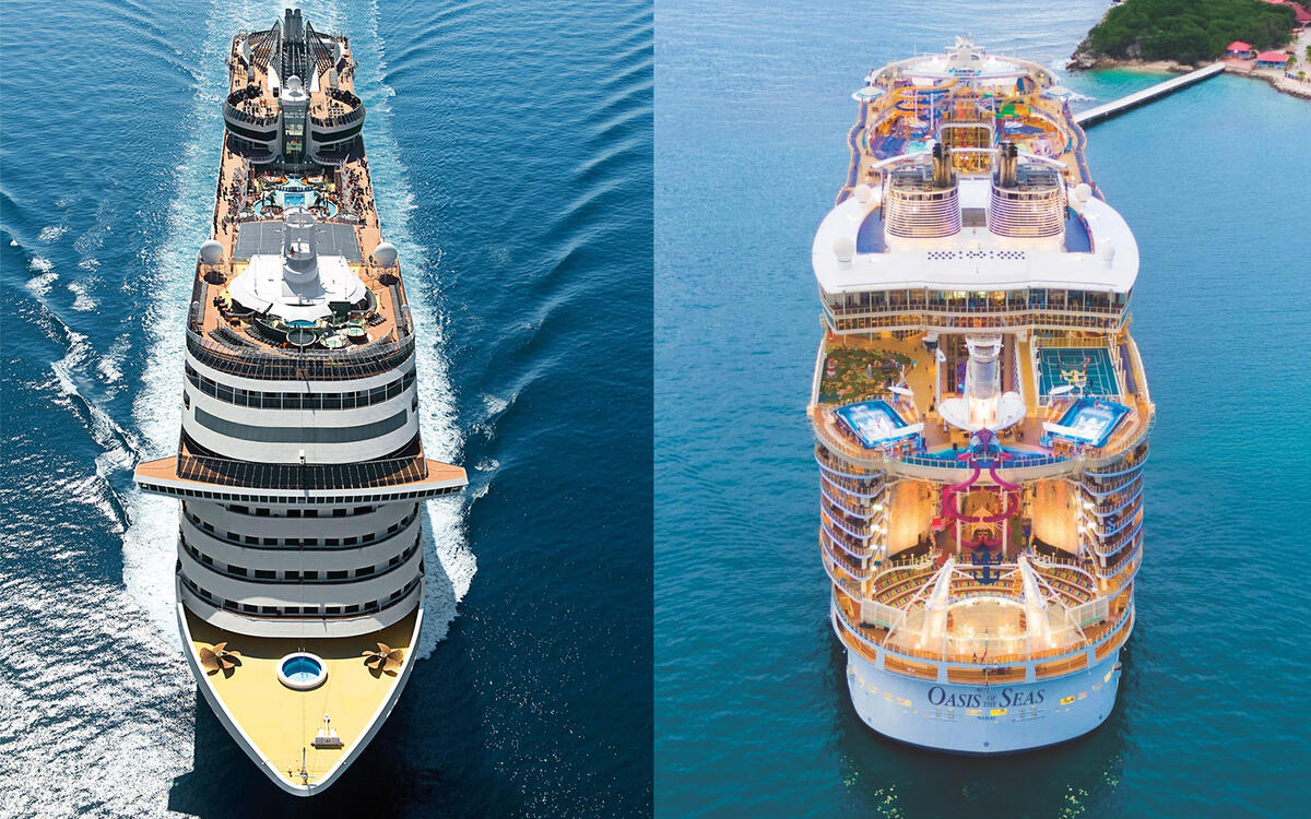 Comparación: MSC Cruceros vs. Royal Caribbean