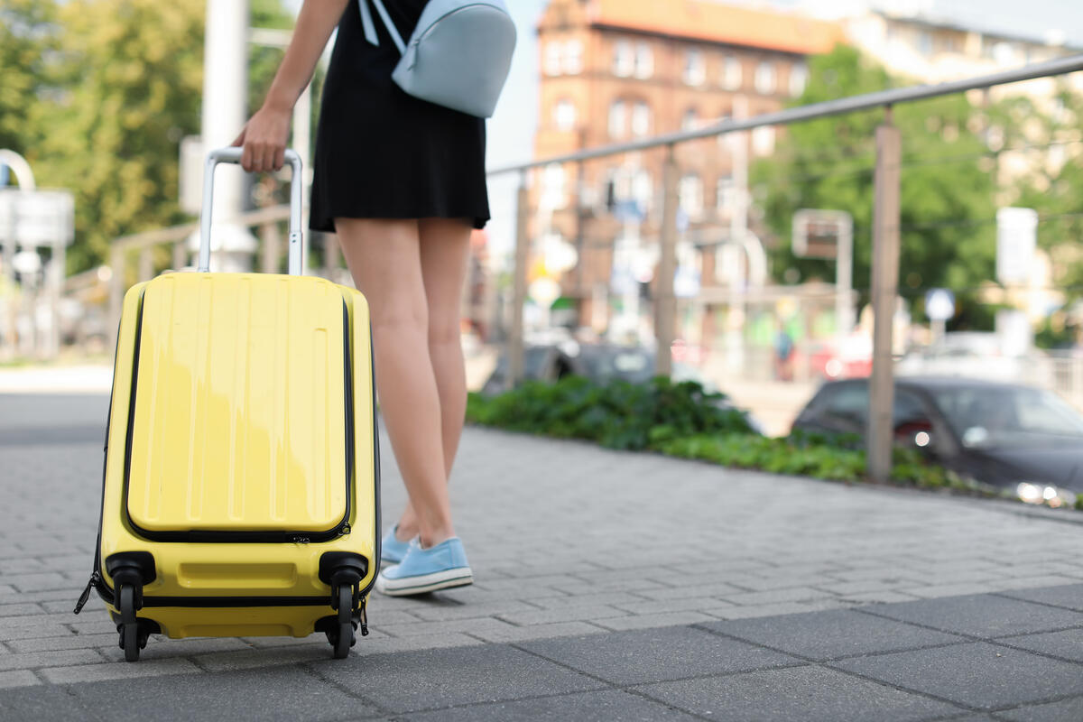 Para un crucero de 7 días solo empaqué una maleta de mano y una mochila.