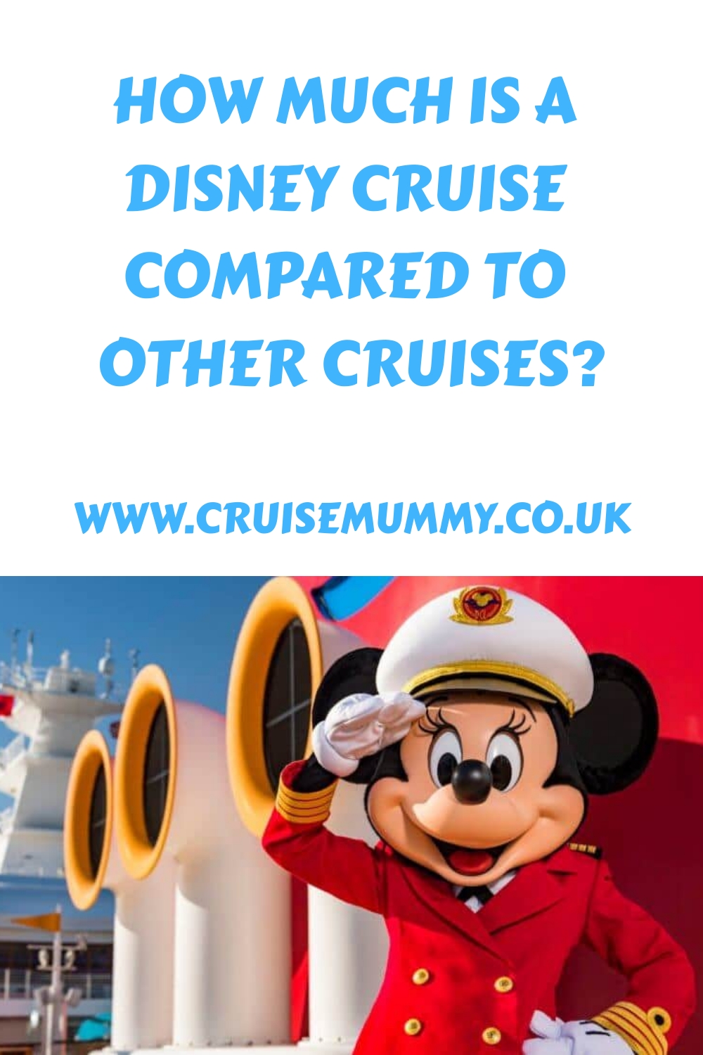 ¿Cuánto cuesta un crucero de Disney en comparación con otros cruceros?