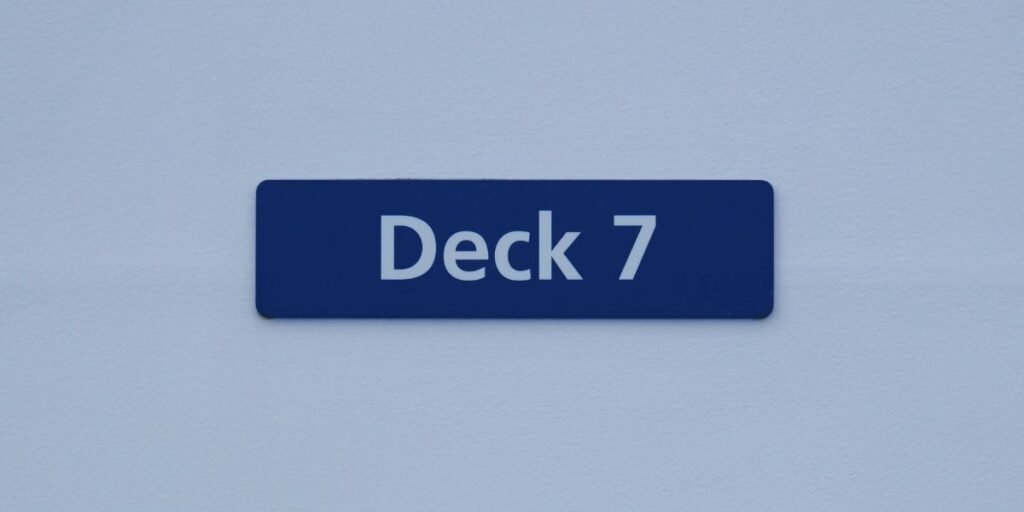 ¿La cubierta 7 es buena en un crucero? ¿La cubierta 7 es buena en un crucero?