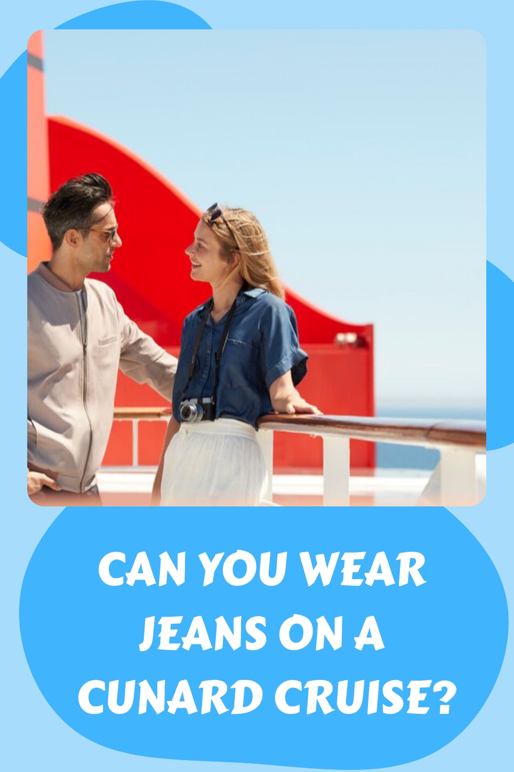 ¿Puedes usar jeans en un crucero de Cunard?