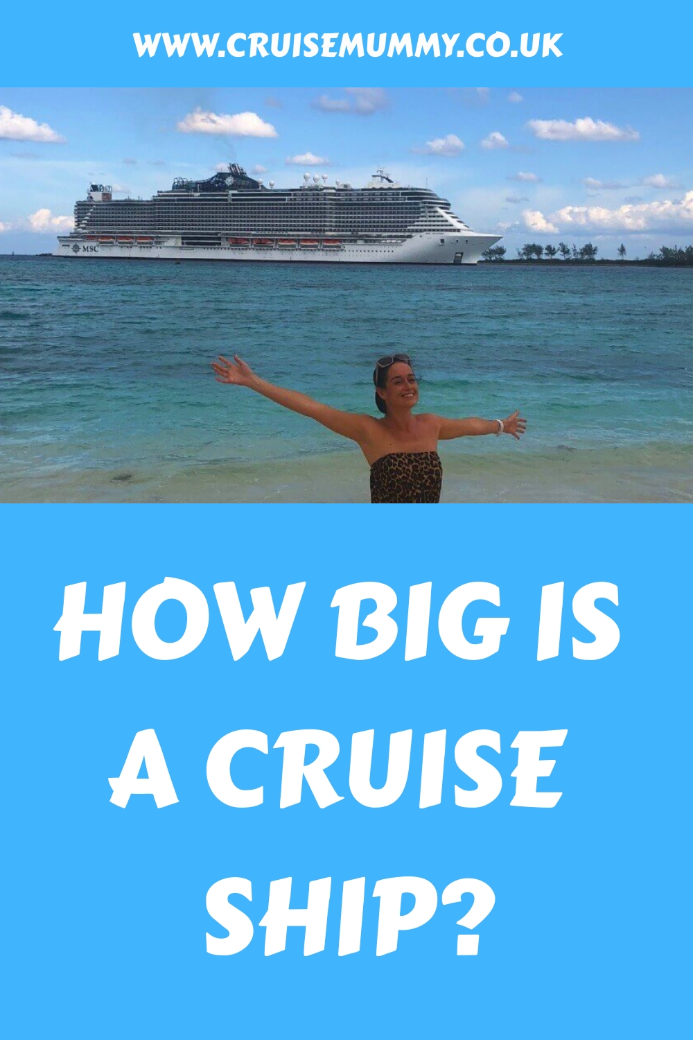 ¿Qué tamaño tiene un crucero?
