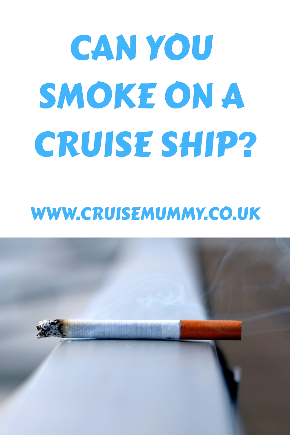 ¿Se puede fumar en un crucero?