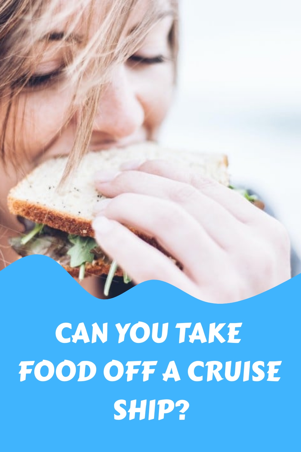 ¿Se puede llevar comida desde un crucero?