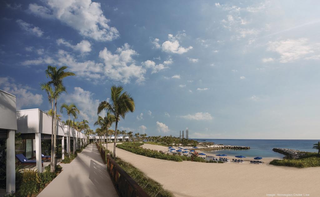 Norwegian Cruise Line presenta una nueva zona de playa exclusiva en una isla privada en las Bahamas